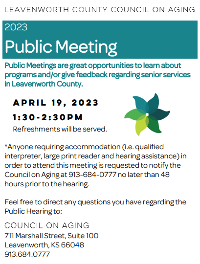 Public Meeting 4.23